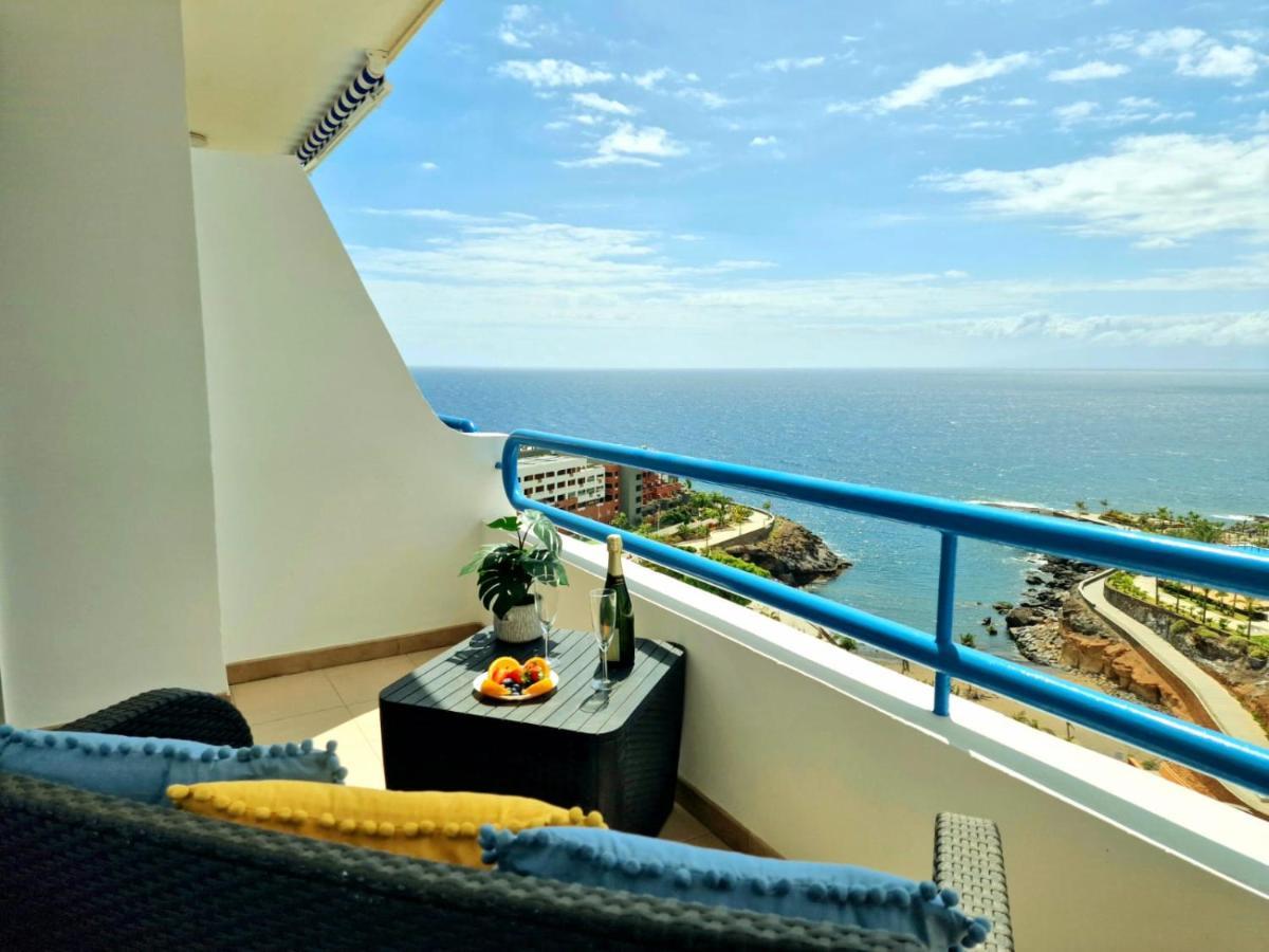 Lovely Blue Studio With Ocean View And Pool, Paraiso 918 Costa Adeje  Exterior photo